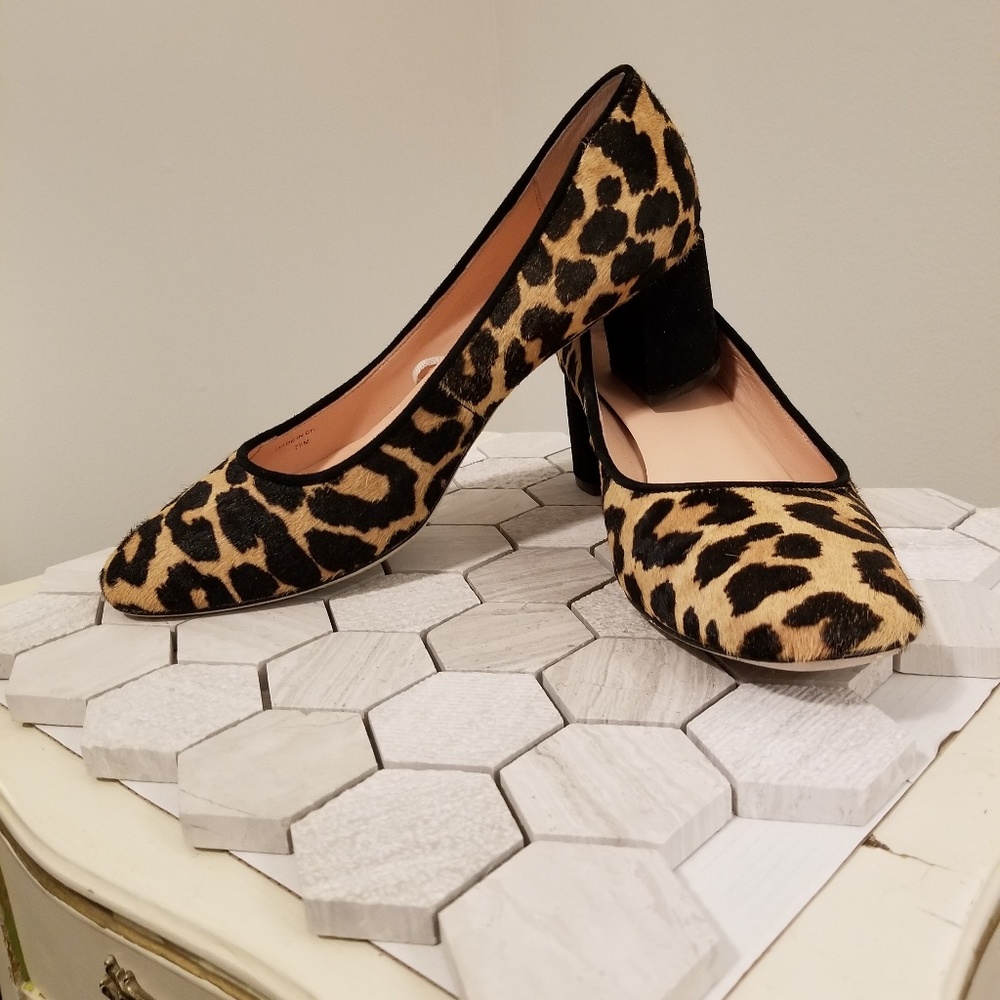 Kate Spade Leopard Print Heels